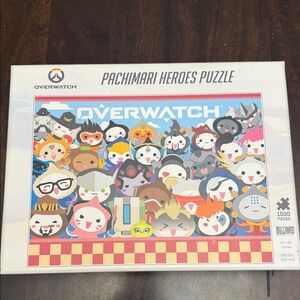 Overwatch Pachimari Heroes 1000 Piece Puzzle. Complete.  Excellent condition